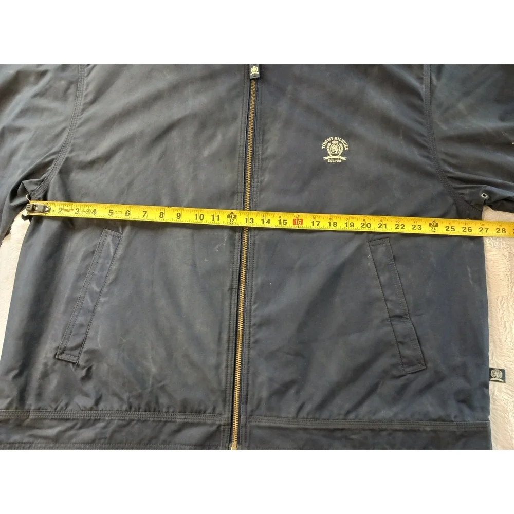 Vintage Tommy Hilfiger Full Zip Harrington Jacket Lion Crest Men's 2XL 90s-Y2K